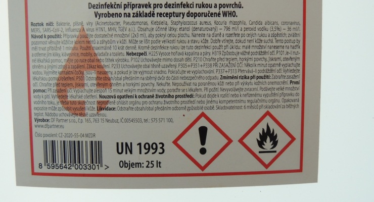 Dezinfekce Anti-Covid